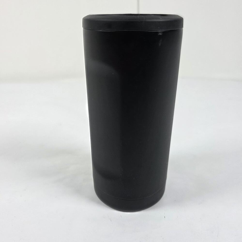 BruMate Slim Can Cooler Black Insulated Skinny Can Holder Stainless Steel - Picture 4 of 8